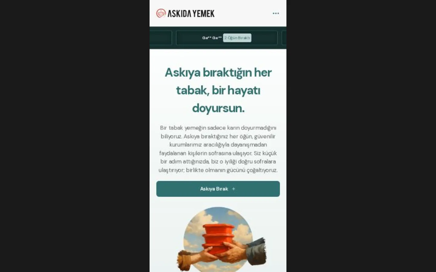 Askıda Yemek