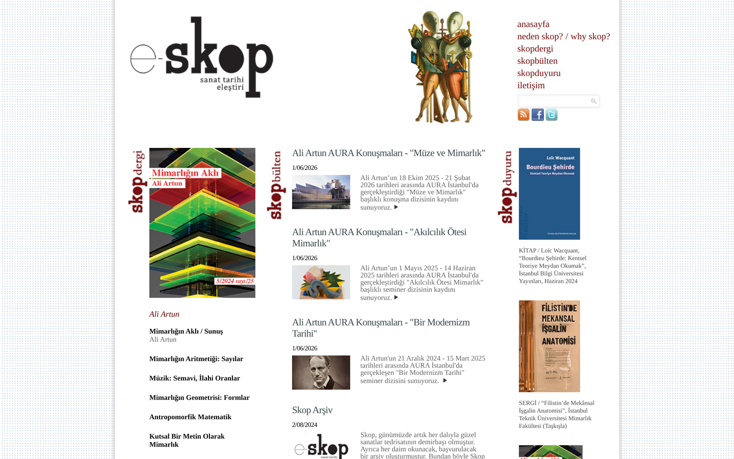 E-skop Sanat Tarihi Dergisi