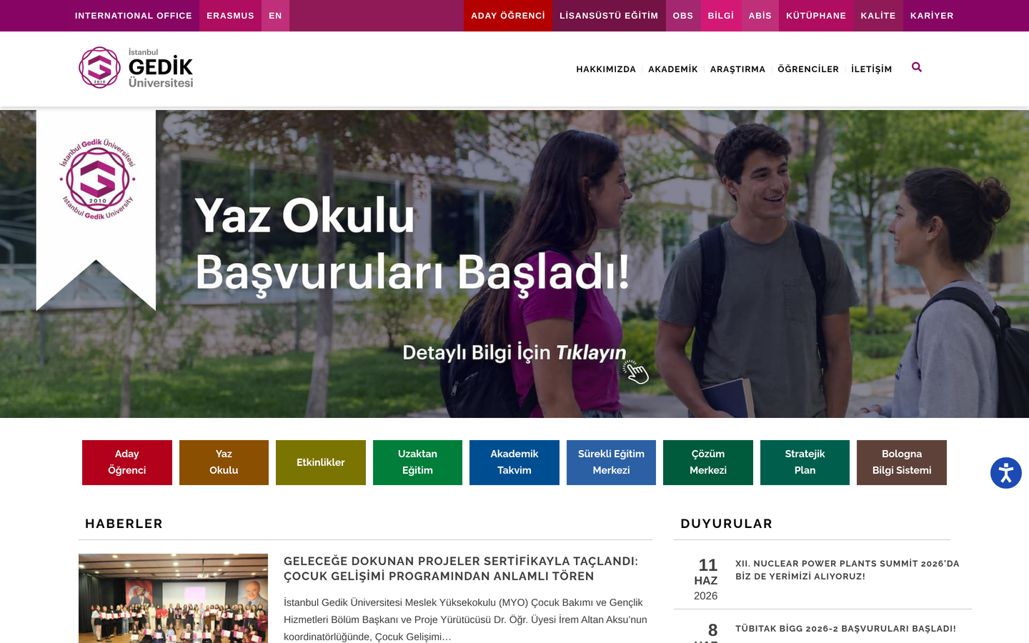 İstanbul Gedik Üniversitesi