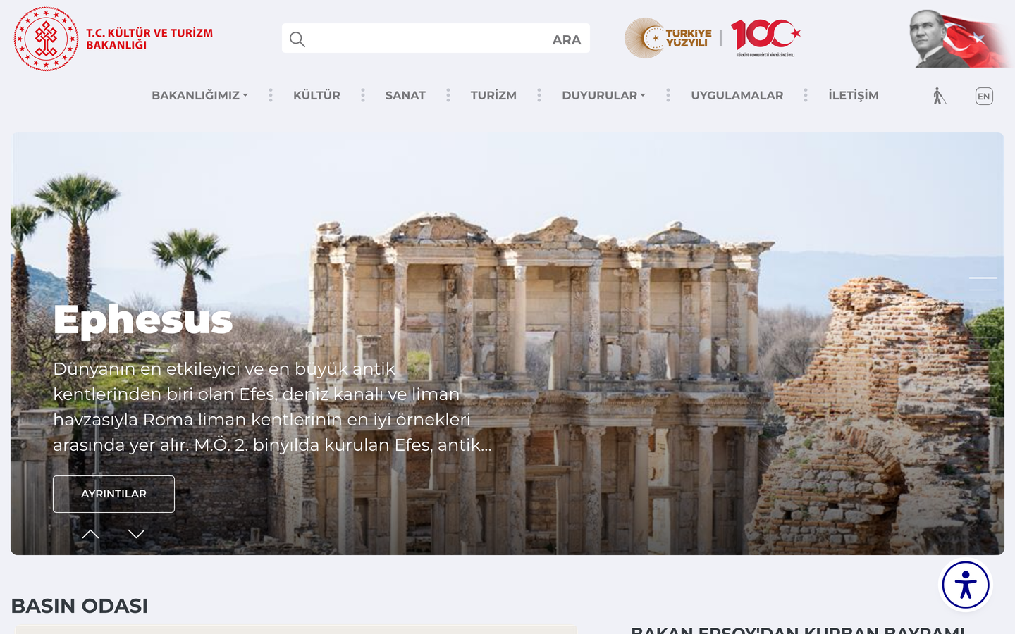 T.C. Kültür ve Turizm Bakanlığı