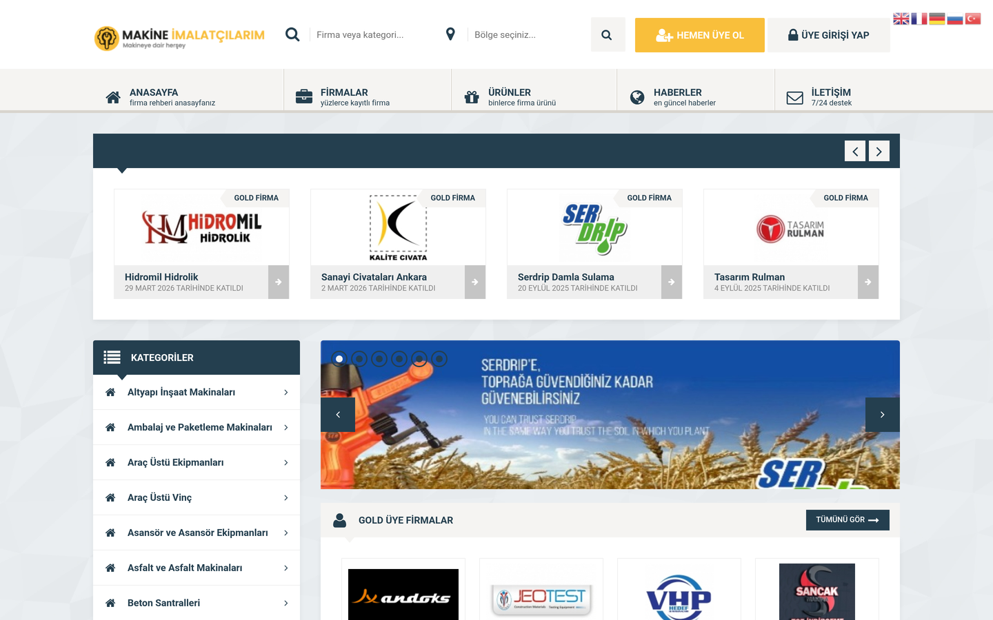 Makine İmalatçıları