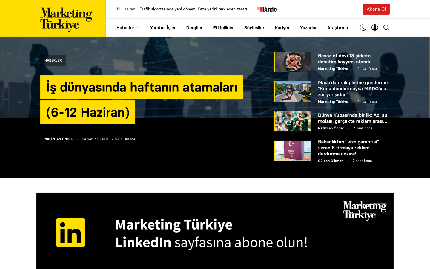 Pazarlama Türkiye