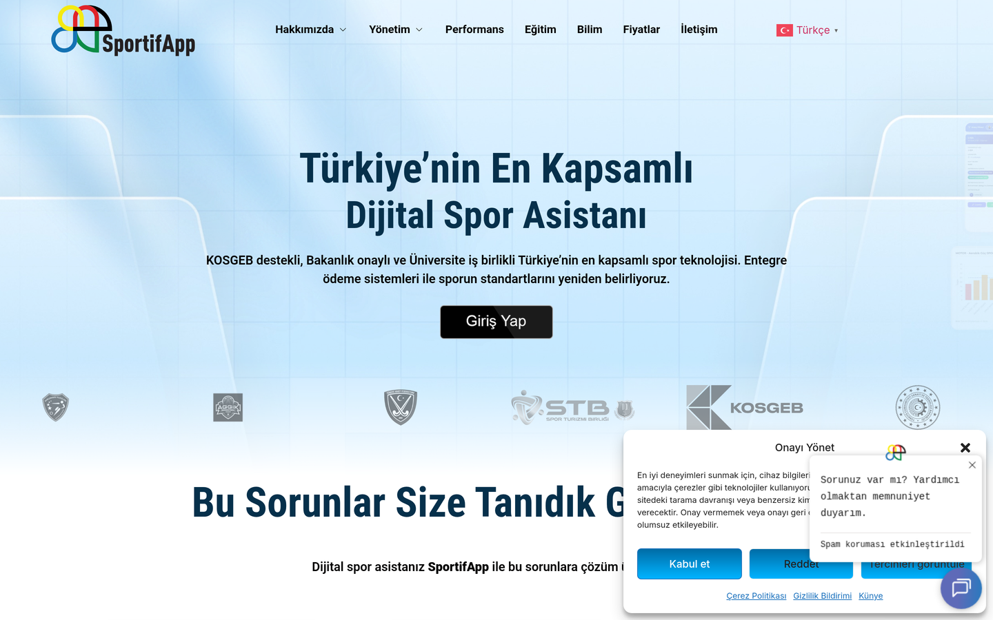 SportifApp Eğitim Platformu