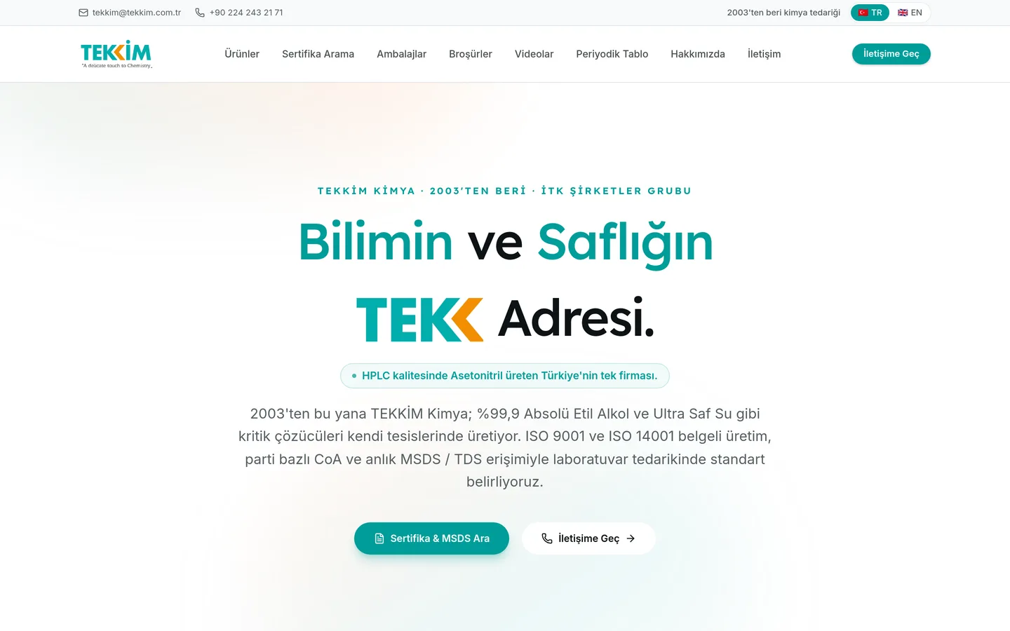 TEKKİM Kimya