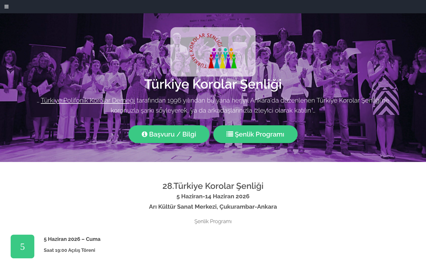 Türkiye Korolar Şenliği