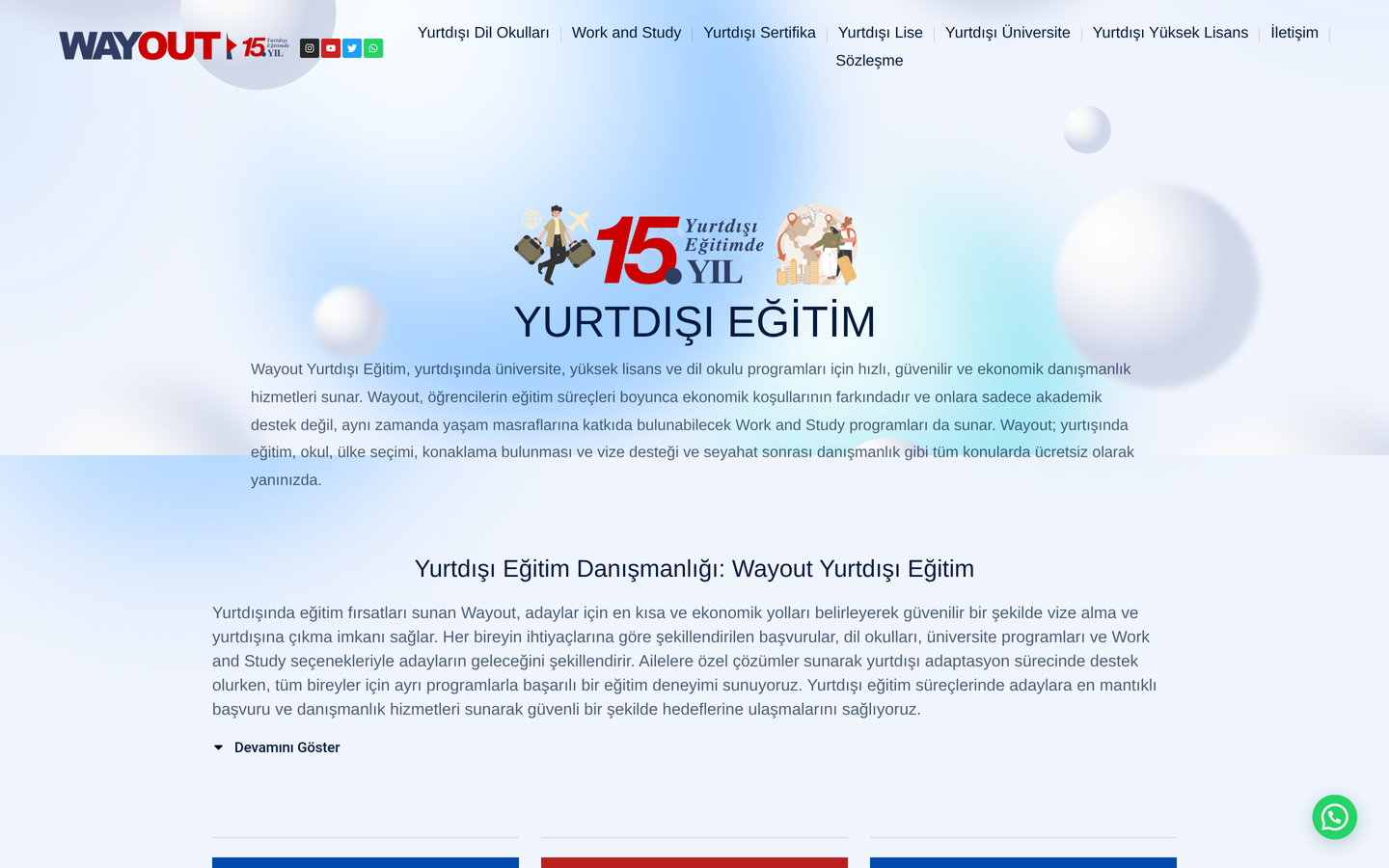 Wayout Yurtdışı Eğitim